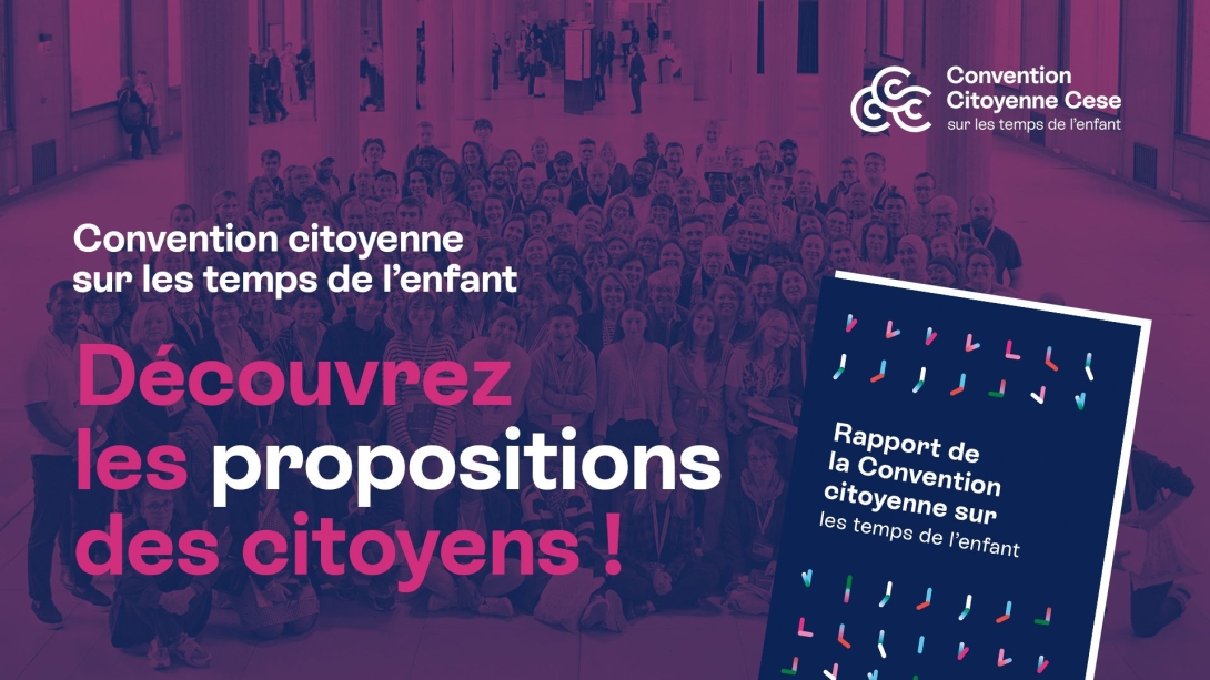 Rapport et propositions de la Convention citoyenne sur les temps de l'enfant